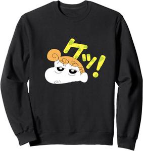 Толстовка с изображением подсолнуха и карандаша Шин-чана, черная Crayon Shinchan