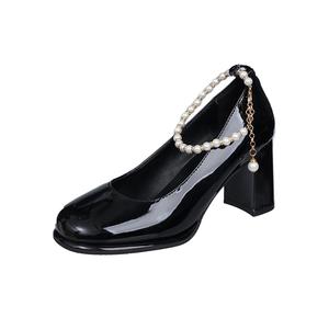 PARK DANCE Женские туфли на высоком каблуке Экрю/Черный - Черный, цвет Black