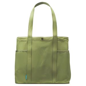 Lululemon Переработанная нейлоновая сумка-шоппер через плечо унисекс зеленый бобовый, Mung Bean Green