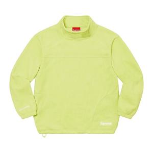 Пуловер Supreme x Polartec Mock Neck Pullover Lime, зеленый