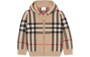 Детская куртка Burberry, цвет Camel