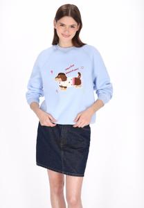 Толстовка myMo Sweatshirt, Light Blue