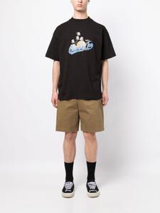 BLUE SKY INN футболка с логотипом, черный