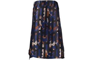 Повседневная длинная юбка женская Y-3, синий