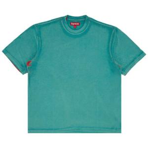 Топ Supreme Discharge Short-Sleeve Top Teal, бирюзовый