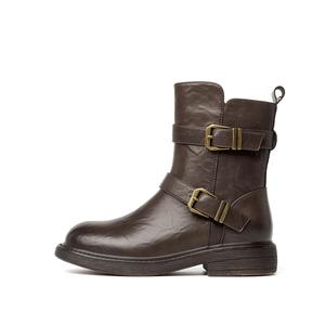 JOSINY Мартин Боутс женские черно-коричневые, цвет Brown