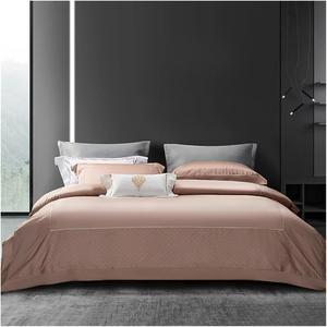 YIZUFU Сатин жаккард комплект постельного белья из египетского хлопка 160S с вышивкой пэчворк