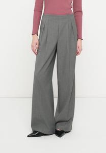 Брюки Vero Moda VMHAILEY WIDE PLEAT, Medium Grey Melange/Mottled Grey