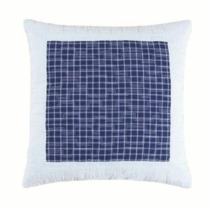 Стеганая декоративная подушка для дивана C&F Home Joshua 16 x 16, синий