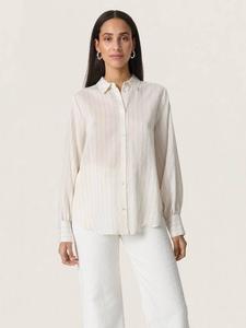 Рубашка в полоску от roya Soaked In Luxury, цвет Natural Beige