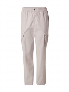 Lyle & Scott Штаны карго свободного кроя в сером цвете