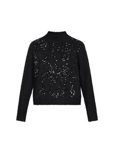 Usha BLACK LABEL Женский свитер черного цвета