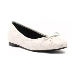 Танцоры кожаного шанталя Pinko, бежевый