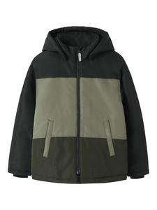 Куртка межсезонная NAME IT NKMMAX, оливковый/пастельно-зеленый