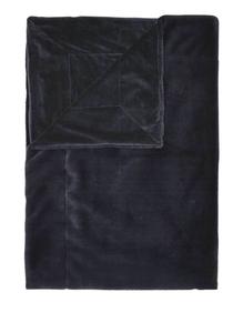 ESSENZA Плед 'Furry' в ночном синем