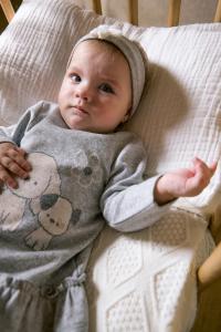 Детский набор из 2 предметов Mayoral Newborn, серый