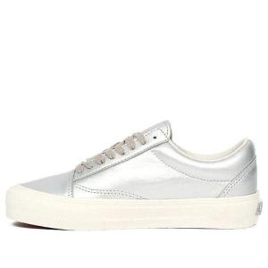 Кроссовки vault og old skool ns lx silver Vans, серебряный
