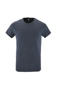 Футболка Regent Slim Fit с короткими рукавами SOL'S, синий