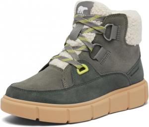 Ботинки SOREL Explorer lll NW с шнуровкой и водонепроницаемой отделкой, Steinbruch/Meersalz