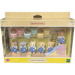 Sylvanian Families радужный автобус школьная форма детские куклы плюшевые куклы высота 4cm SylvanianFamilies, Kindergarten Friends