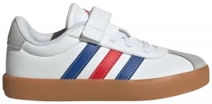 Кроссовки adidas VL Court 3.0 EL C 'White Royal Blue Scarlet', белый