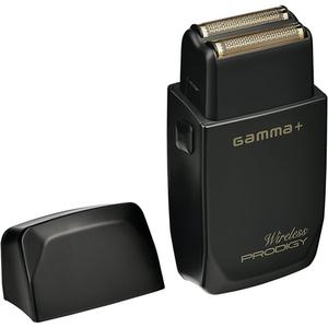 Электрический триммер для бороды Gamma Piú ProDIGY с кованым лезвием из золотого титана, профессиональным мотором, 9000 об/мин, подключение по USB Gammapiu