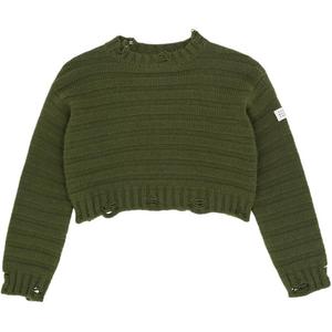 Свитер женский хаки Mm6 Maison Margiela