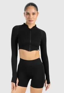 Тренировочная куртка-молния с полной застежкой-молнией Smilodox, Schwarz