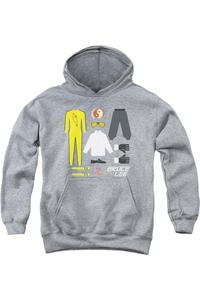 Брюс Ли Подарочный набор Молодежная толстовка с капюшоном Gildan, Athletic Heather