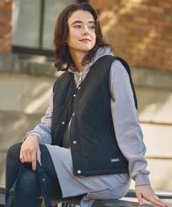 Двусторонний утепленный стеганый жилет DuPont Sorona с водоотталкивающим покрытием