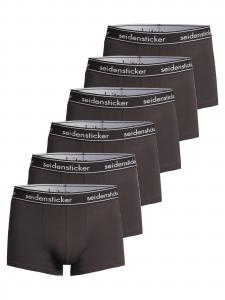 SEIDENSTICKER Боксеры 'Cotton Flex' в черном цвете