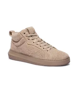 Кожаные кроссовки Calvin Klein Jeans, бежевый