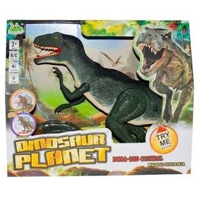 Мега Динозавр С Дистанционным Управлением Ревущий Свет Звук Rc Inna marka