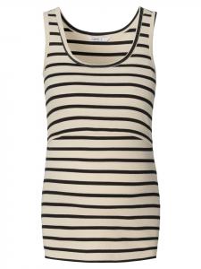 Топ для кормления Jamee в кремовую полоску Noppies