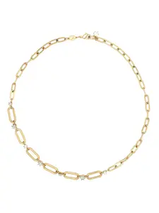 Колье Constella с кристаллами Swarovski, золотой