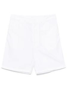 Парусиновые шорты Prada, белый