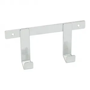 Двойная вешалка для ванной с винтом Dubai Beltrán, хром