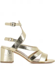 Босоножки на каблуке Laurence Dacade, золотой