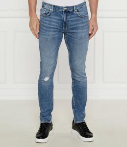 Джинсы Hugo Blue Zane Slim Fit, синий