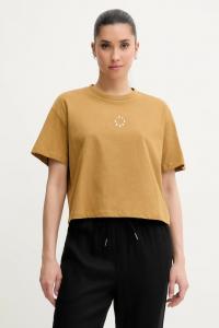 Футболка hampy из смесовой льняной ткани Picture, зеленый