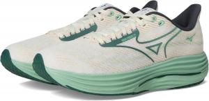 Мужские кроссовки Mizuno Wave Rider 29 2e, белый/зеленый