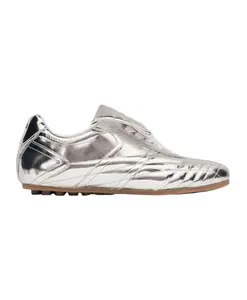 Кроссовки из серебристой кожи Tb.99 Alohas, серый