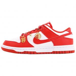 Nike Кроссовки для скейтбординга Dunk Coverage Abrasion Resistant низкие унисекс True Red