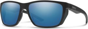 Солнцезащитные очки SMITH Longfin с линзами ChromaPop – поляризованные спортивные очки для активного отдыха – для мужчин и женщин, Black / Chromapop Polarized Blue Mirror