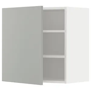 Кухонный навесной шкаф, HAVSTORP светло-серый, 60x60 см, с 1 дверцей METOD IKEA
