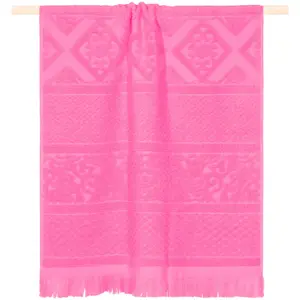 Пляжное полотенце PAD «Гарлем», (1 шт.), Производство Европа, розовый
