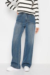 Широкие джинсы Long Tall Sally, синий