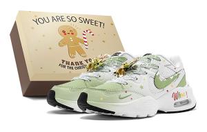 Кроссовки Air Max Fusion Lifestyle женские с низким верхом, белый/зеленый/красный Nike