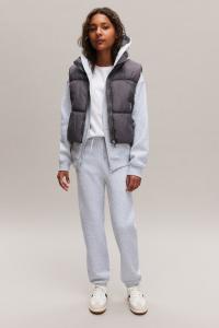 Спортивные штаны из трикотажной ткани H&M, серый