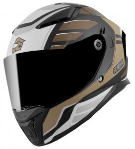 Шлем FC-Moto ff130sv cavion, Black Matt/Brown